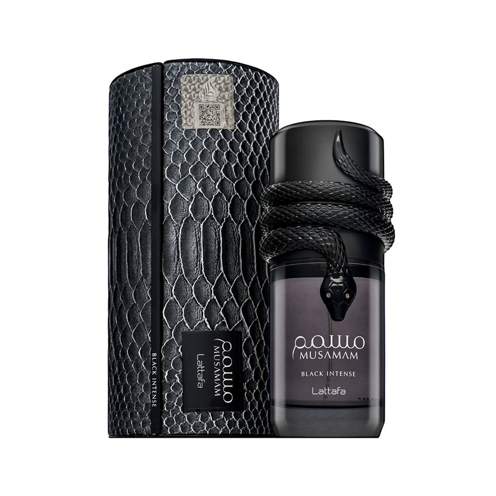 عطر ادکلن مسمم بلک اینتنس شرکت لطافه اماراتی