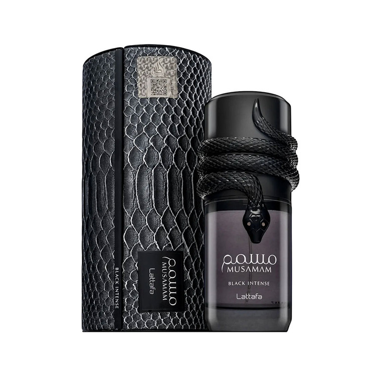 عطر ادکلن مسمم بلک اینتنس شرکت لطافه اماراتی