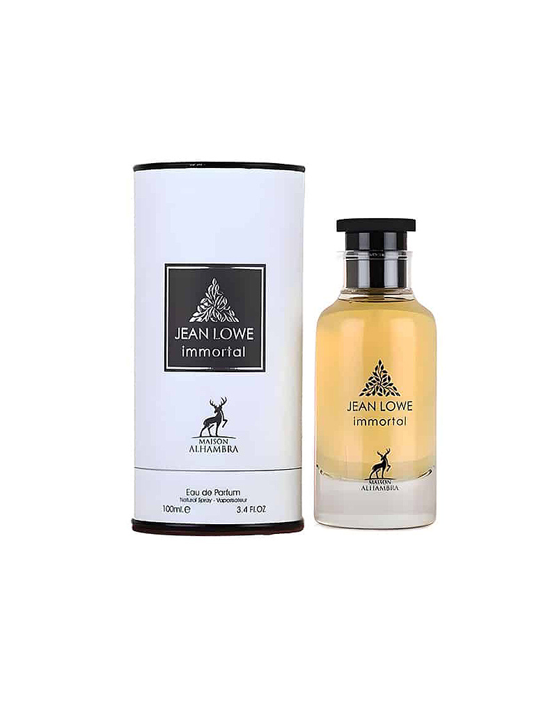 عطر ادکلن جین لوو ایمورتل شرکت الحمبرا اماراتی اورجینال