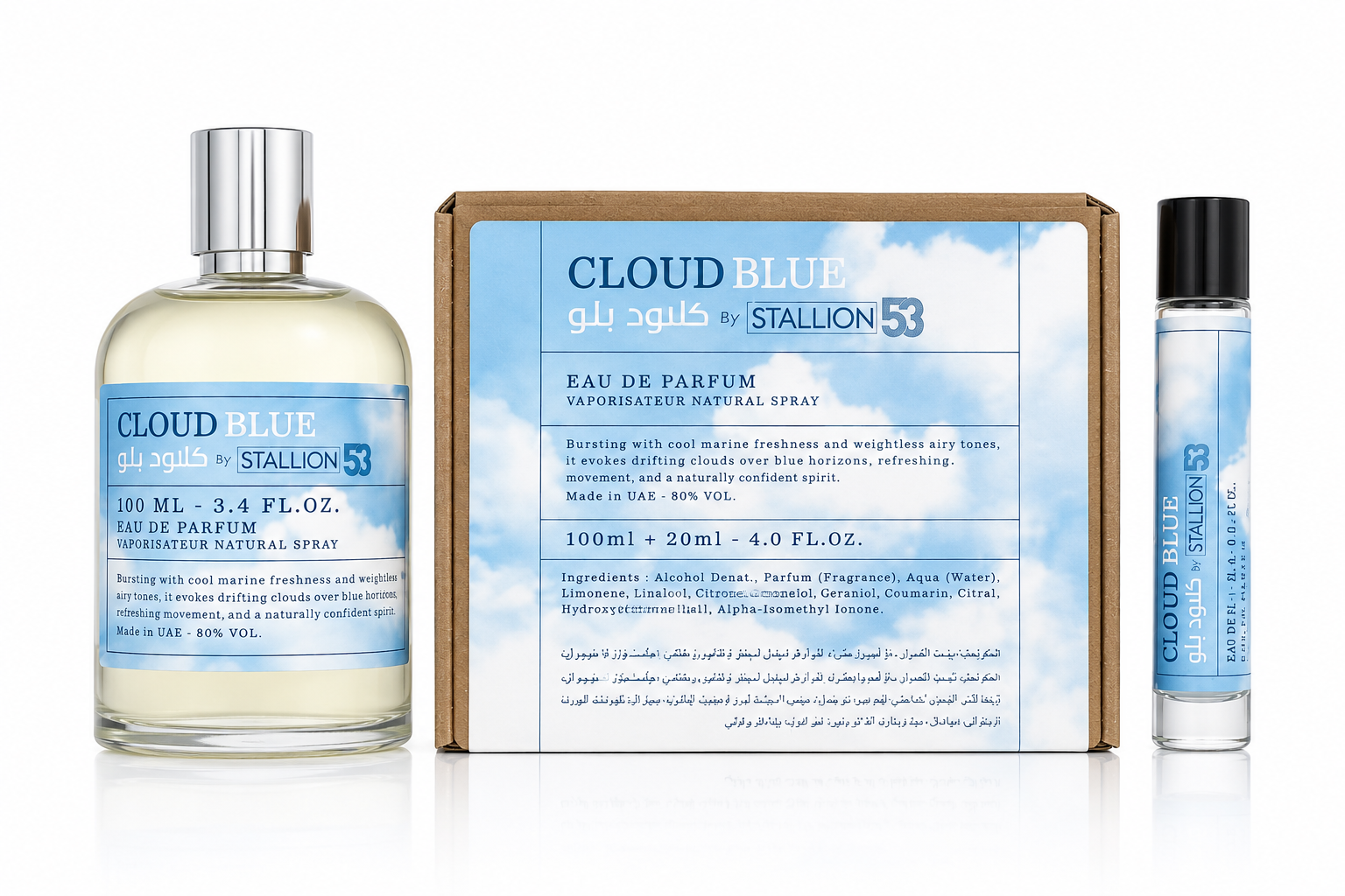 عطر ادکلن کلود بلو بای استالین ۵۳ با ضمانت اورجینال