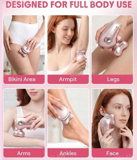 ماشین اصلاح پنج کاره شیگلم 5 سر مدل Smooth Moves 5D با ضمانت اورجینال