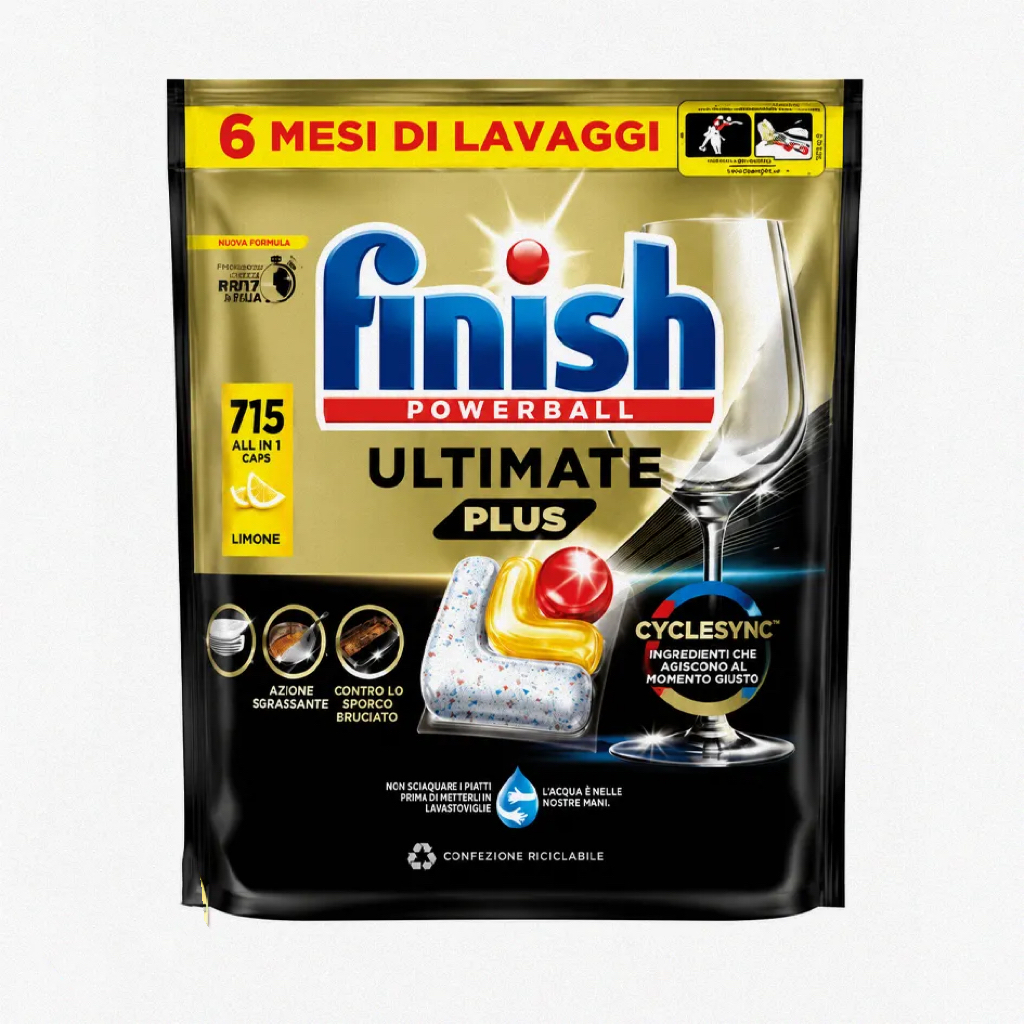 قرص ماشین ظرفشویی فینیش اولتیمات پلاس Ultimate Plus بسته 115 عددی با ضمانت اورجینال