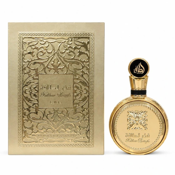 عطر ادکلن فخر گلد طلایی لطافه اماراتی مشابه وان میلیون پارکاروبان اورجینال
