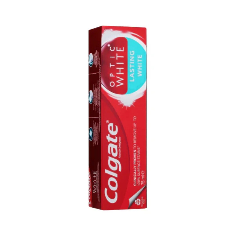 خمیر دندان کولگیت اپتیک وایت مدل LASTING WHITE با ضمانت اورجینال