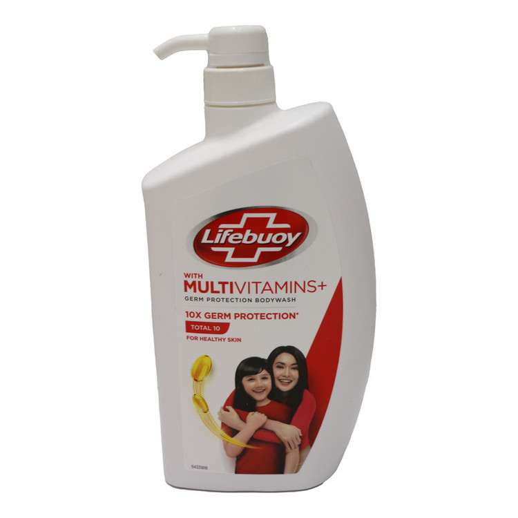 شامپو بدن مولتی ویتامین لایف بوی Lifebuoy حجم 1 لیتر در رایحه های مختلف با ضمانت اورجینال