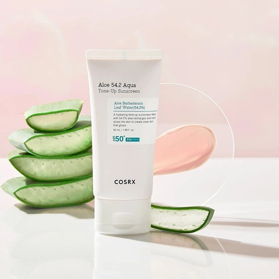 ضدآفتاب تون آپ ضدلک کوزارکس Cosrx مدل Aloe Tone-up با ضمانت اصالت