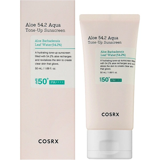 ضدآفتاب تون آپ ضدلک کوزارکس Cosrx مدل Aloe Tone-up با ضمانت اصالت