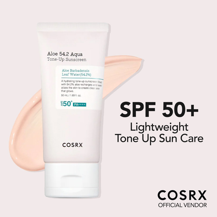 ضدآفتاب تون آپ ضدلک کوزارکس Cosrx مدل Aloe Tone-up با ضمانت اصالت