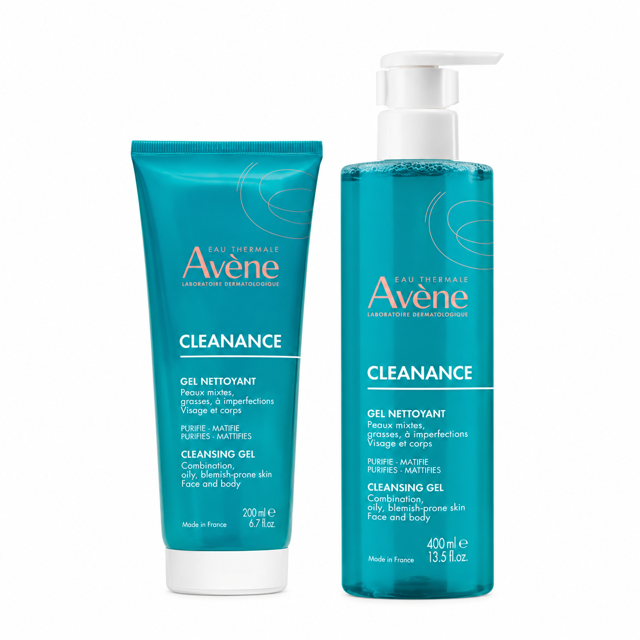 ژل شستشوی اون Avene مدل کلینانس Cleanance در دو حجم مختلف با ضمانت اورجینال